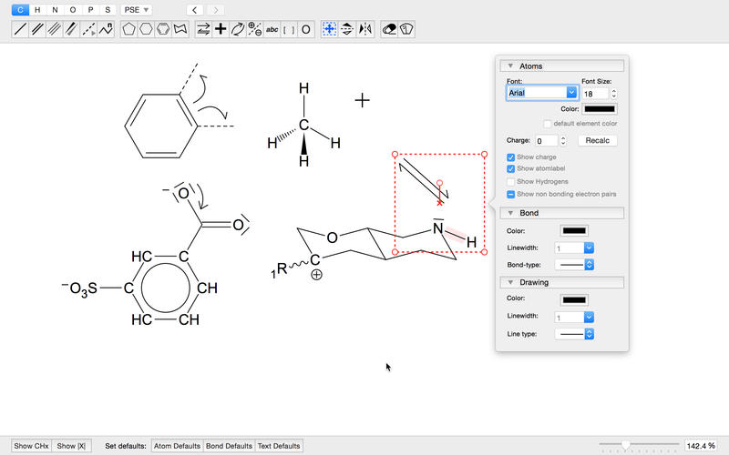 MoleculeSketch 1.3 : Main Window