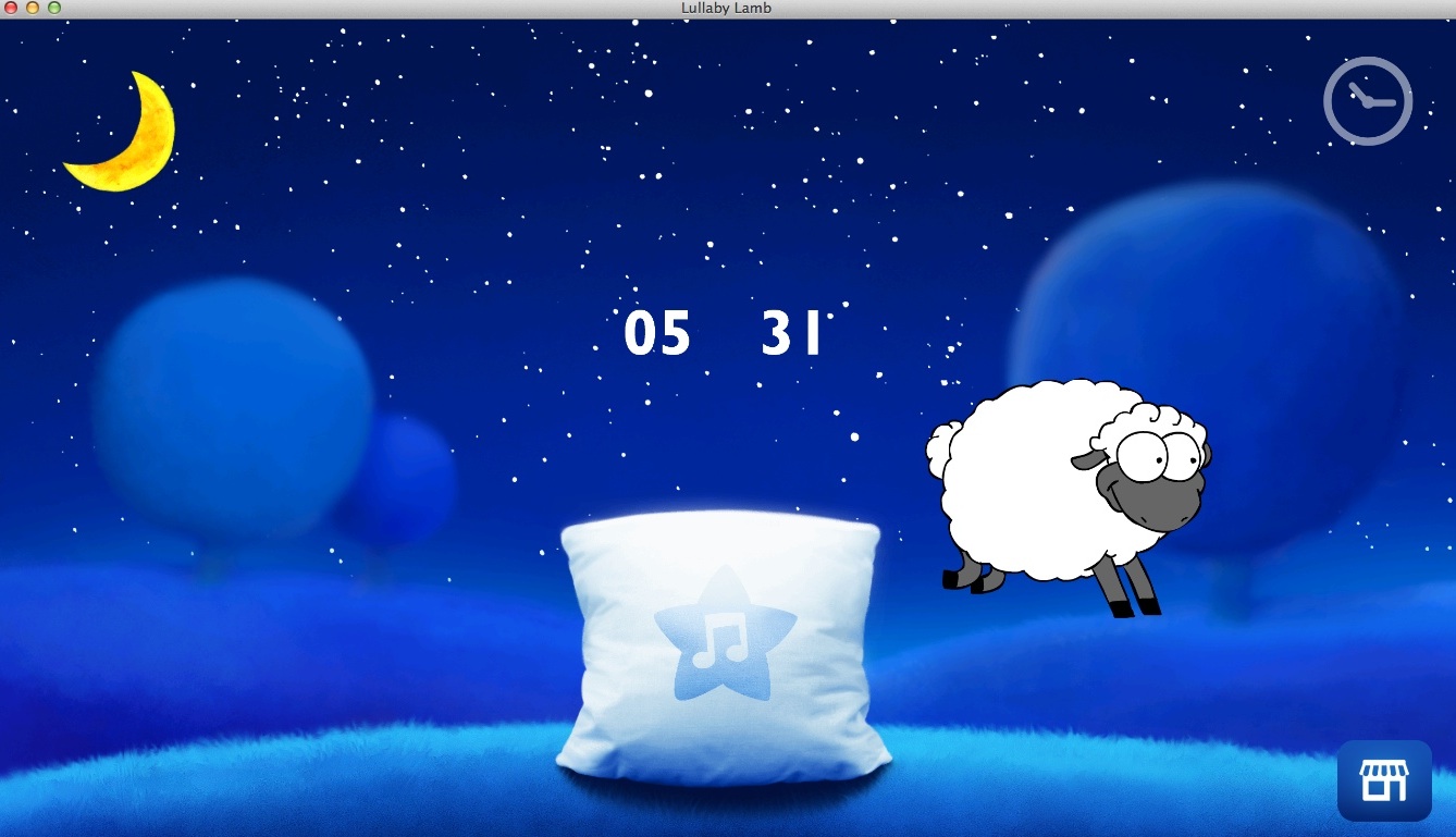 Lullaby Lamb 1.0 : Enabled Clock Option