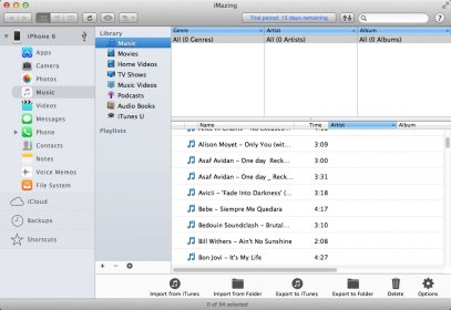 Checking Music Files On iOS Device