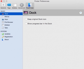 Configuring Dock Settings