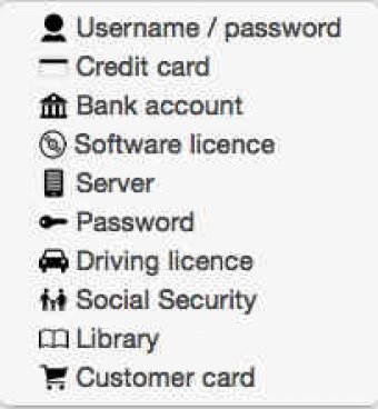 Password Categories