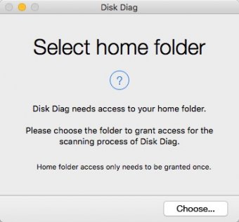 Select Home Folder