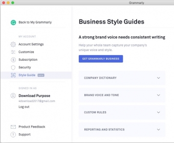 Business Style Guides