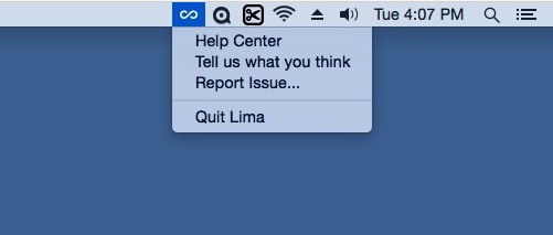 Lima 0.8 : Main window