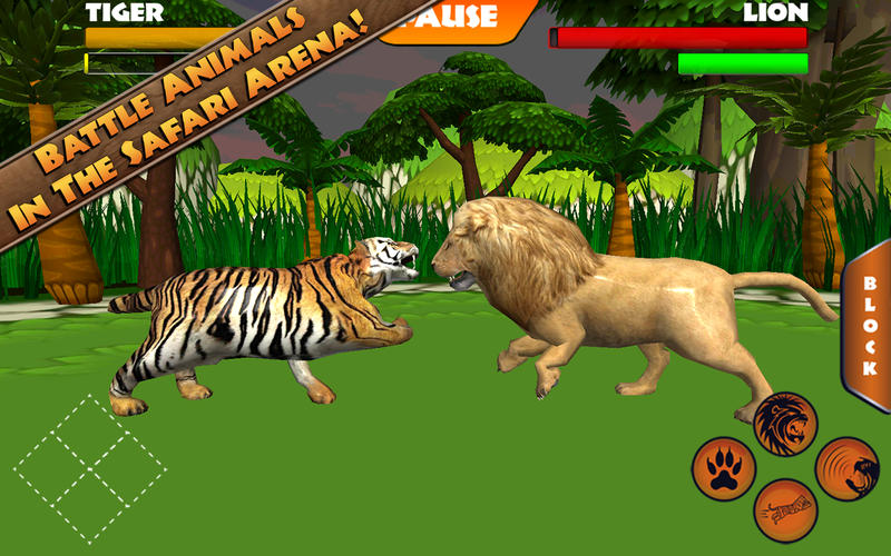 Safari Arena: Wildlife Arcade Fighter 1.0 : Main window