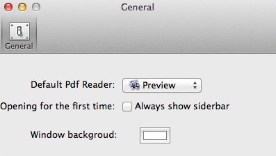 Mighty PDF 1.3 : Program Preferences