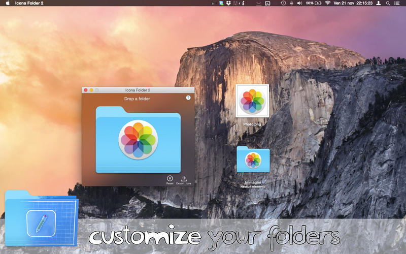 Icona Folder 2 1.1 : Main Window