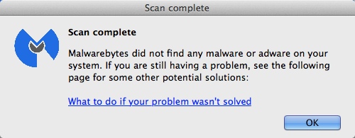 Malwarebytes Anti-Malware 1.0 : Checking Scan Results