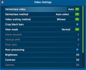 Configuring Video Settings