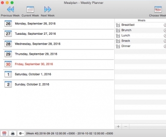 Meal Planner
