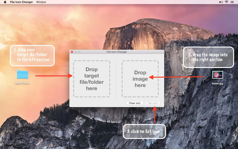 File Icon Changer 1.0 : Main Window