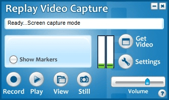 Replay Video Capture 1.0 : Main Window
