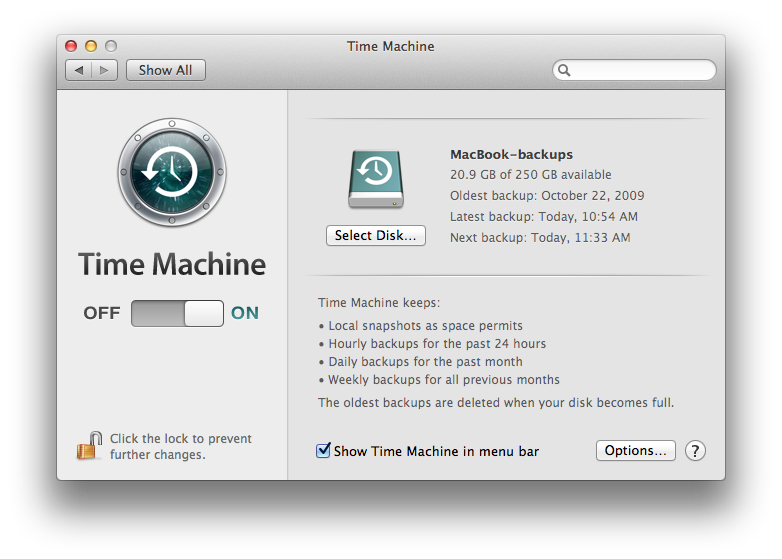 Time Machine 1.2 : Time Machine
