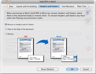 Solid PDF to Word 1.0 : Main interface