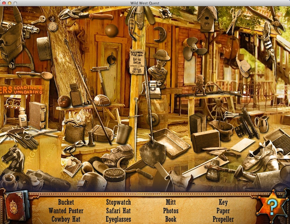 Wild West Quest: Gold Rush 2.0 : Completing Hidden Object Game
