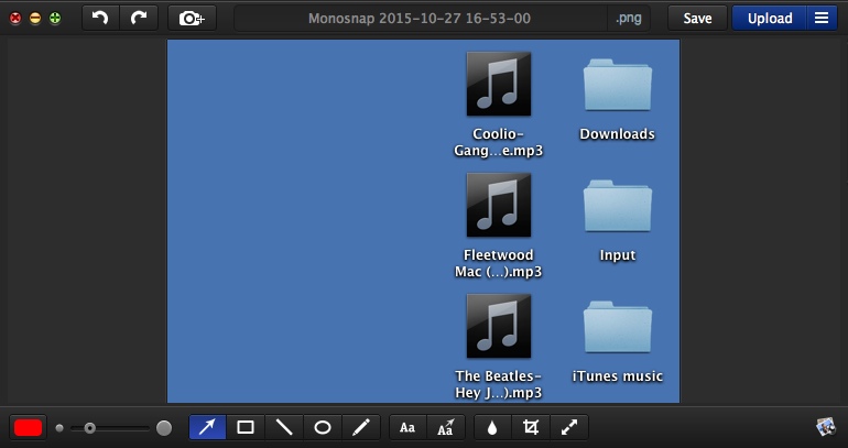 Monosnap 3.2 : Editing Screenshot
