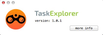 TaskExplorer 1.0 : About Window
