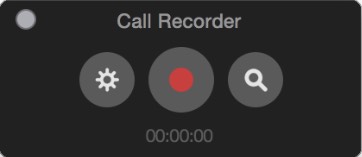 Install Call Recorder for FaceTime 1.1 : Main window