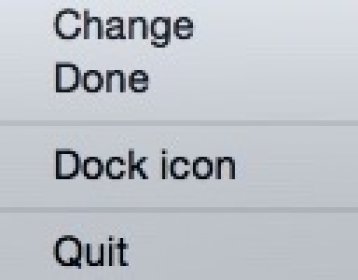 Disabled Dock Icon Option