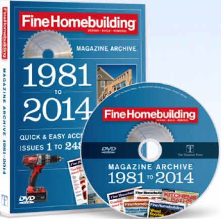 Fine Homebuilding Magazine Archive 1.0 : Main window