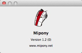 Mipony 1.2 : About Window