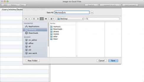 Selecting Destination Folder For Output File