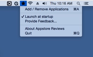 App Reviews 0.0 : Main window