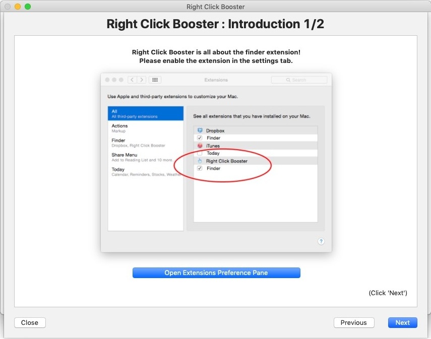 Right Click Booster 1.3 : Introduction 1