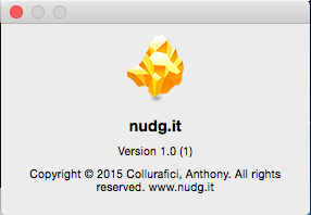 nudg.it 1.0 : About Window