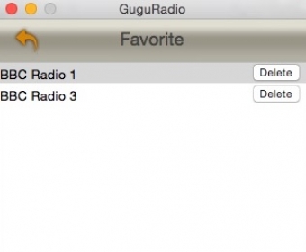 Checking Favorite Radio Stations