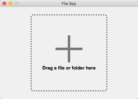 File Spy 1.2 : Main Window