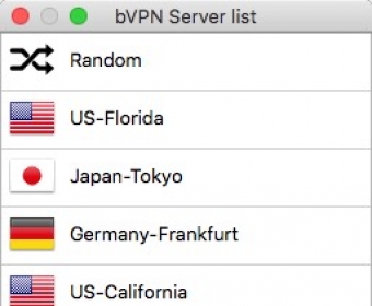 Server List Window