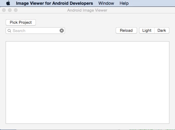 Image Viewer for Android Developers 1.4 : Main window