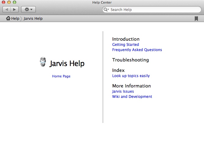 Jarvis 0.4 : Help Guide