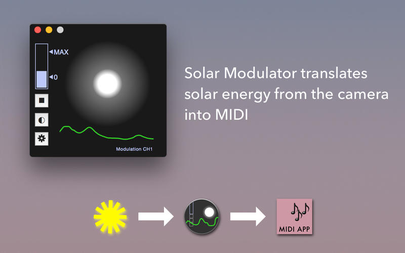 Solar Modulator 1.0 : Main Window