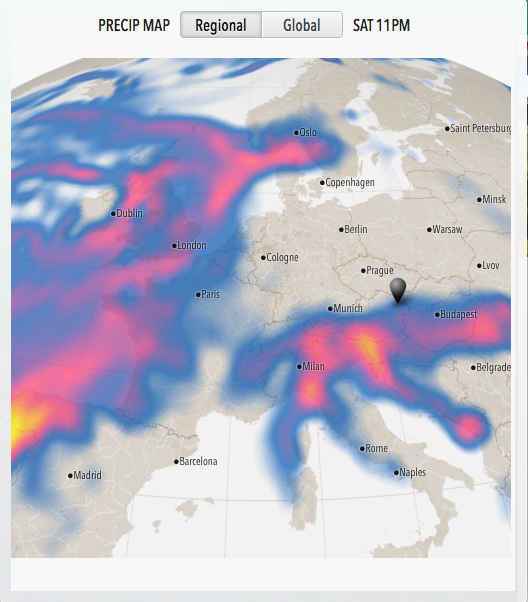 Forecast Bar 2.1 : Radar Map