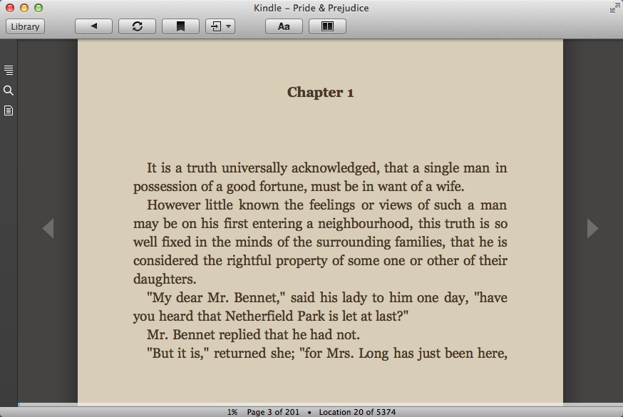 Kindle for mac 1.24