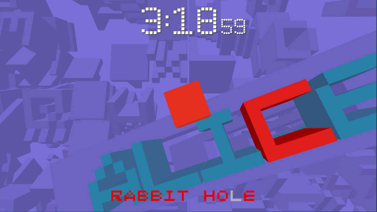 Rabbit Hole 3D Steam Edition 1.0 : Main Window