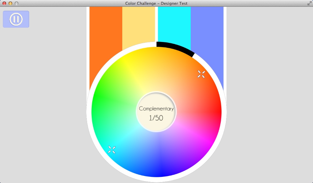 Color Challenge - Designer Test 2.5 : Complementary Test Window