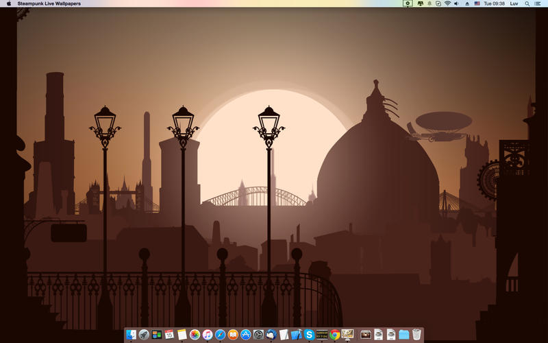 Steampunk Live Wallpapers 1.0 : Main Window