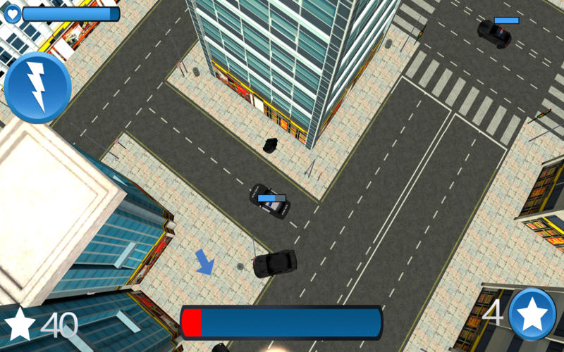 Cops Chase And Destroy 3D 1.0 : Main Window