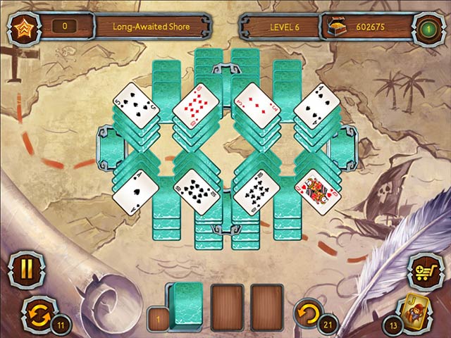 Pirate Solitaire 3 1.0 : Main image
