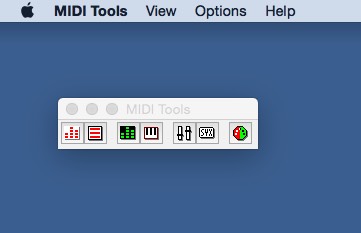 MIDI Tools 2.0 : Main window