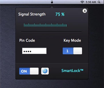 Smart Lock (Bluetooth Edition) 1.2 : Main window