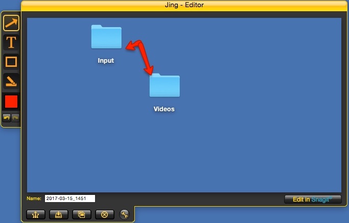 Jing 2.7 : Editing Screenshot