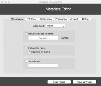 Metadata Editor
