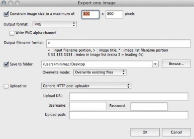 Configuring Output Settings