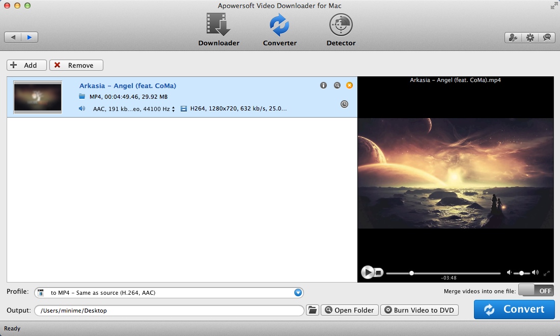 is apowersoft video downloader for mac free