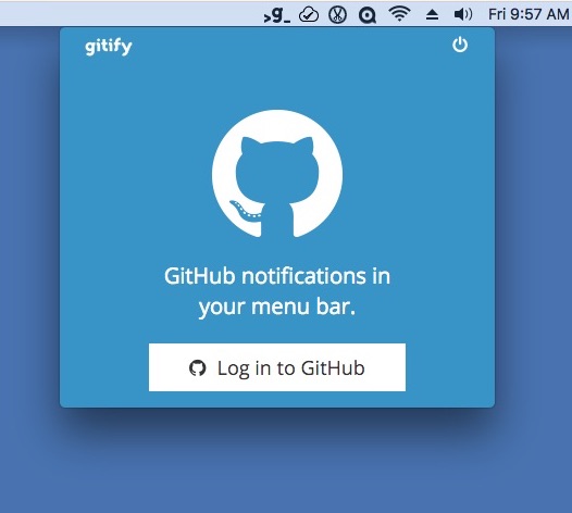 Gitify 0.0 : Main window
