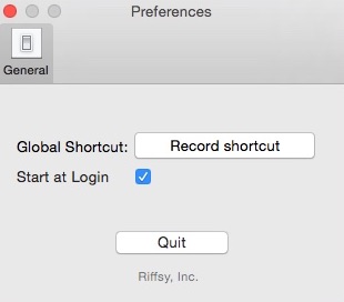 GIF Keyboard 1.0 : Preferences Window